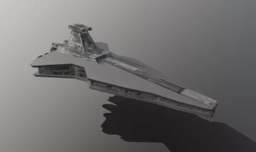 Futuristic Hovercraft 3d model