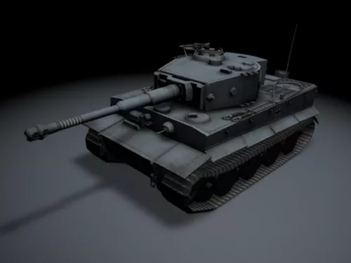 Milkor Multiple Grenade Launcher 3d model