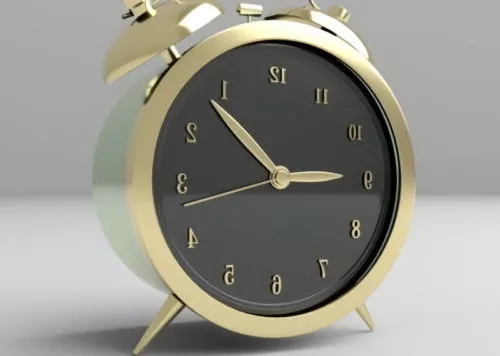 Small Pendulum Clock 3d model