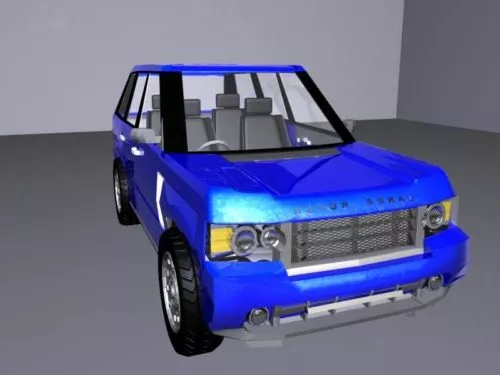 Coupe Suv Car 3d model