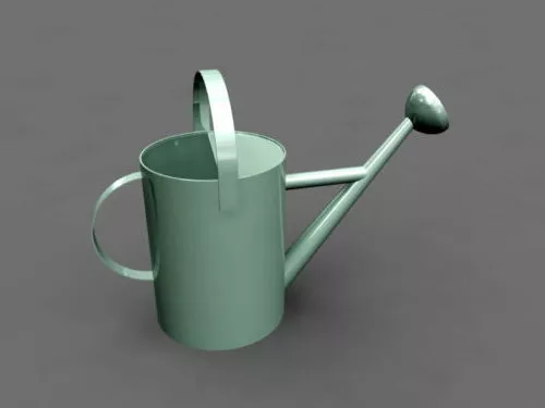 Iron Watering Can 3d model Iron Watering Can 3d model