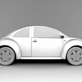 Volkswagen Beetle Concept Car 3d model