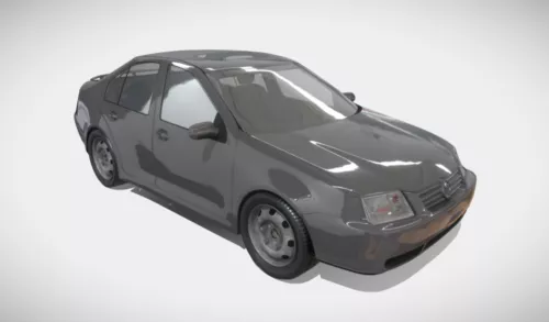 Cadillac Cts Sedan Car 3d model