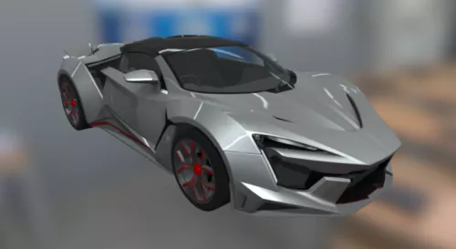 Supersport Car Concept 3d model Supersport Car Concept 3d model
