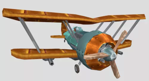 Ww1 Plane Free 3d Model Fbx Open3dmodel