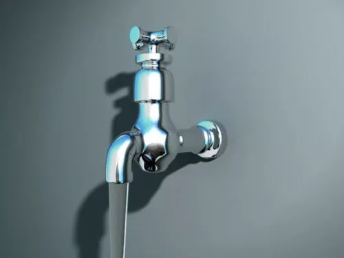 Brass Faucet Gerhans 3d model