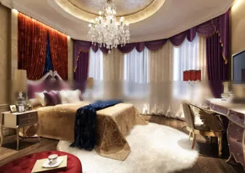 Wedding Bedroom Round Ceiling Interior 3d model Wedding Bedroom Round Ceiling Interior 3d model