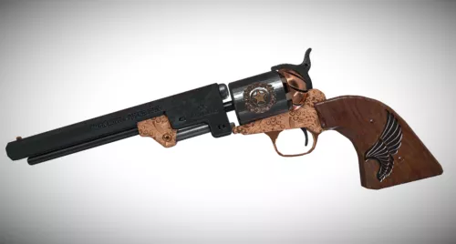 Pepperbox Revolver Gun 3d model