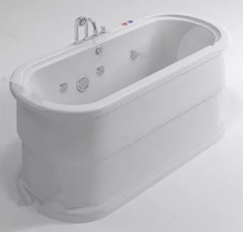 White Simple Bathtub 3d model White Simple Bathtub 3d model