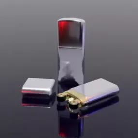 Compact Windproof Lighter 3d model