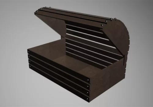 Presentation Box Case 3d model
