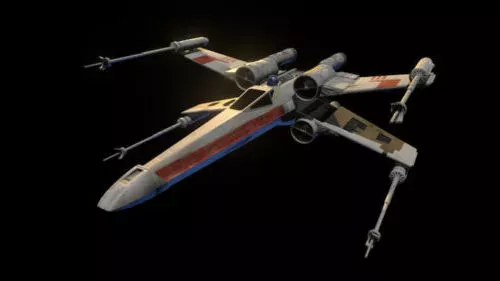Circle Spaceship 3d model