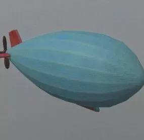 Classic Zeppelin 3d model