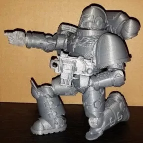 Space Chad Robot Figure 3d model
