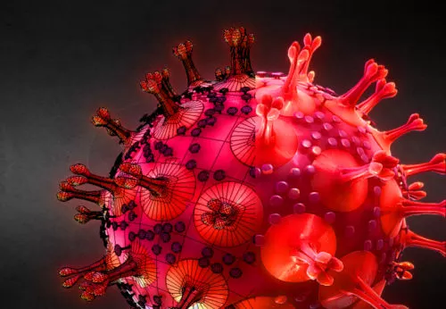 Realistic Corona Covid-19 Virus 3d model Realistic Corona Covid-19 Virus 3d model