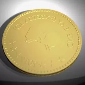Exy Coin 3d model