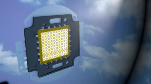 Square Led Matrix 3d model Square Led Matrix 3d model