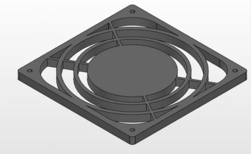 Electric Fan Common Style 3d model