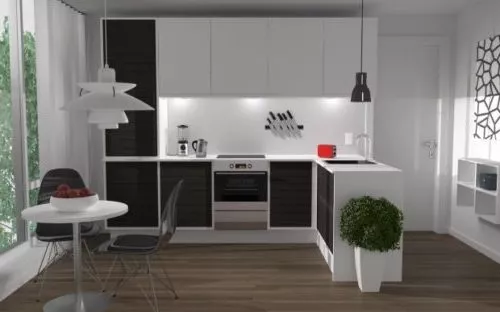 Modern Kitchen 3d model Modern Kitchen 3d model