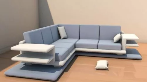 Sofa Home Living Room 3d model Sofa Home Living Room 3d model
