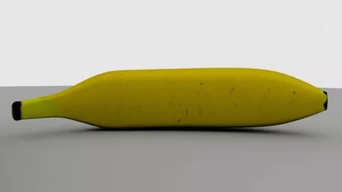 Realistic Banana 3d model Realistic Banana 3d model