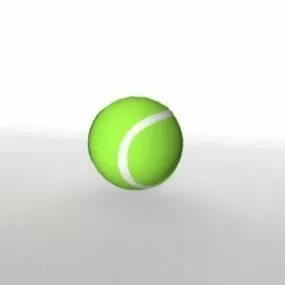 Tennis Ball Lowpoly 3d model