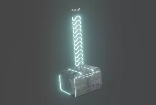 Sledge Hammer Tool 3d model