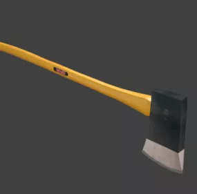 Vintage Axe 3d model
