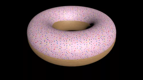Donuts Food 3d model Donuts Food 3d model