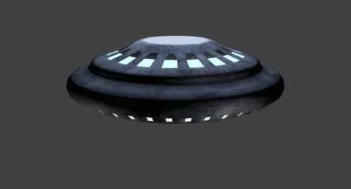 UFO star spaceship 3d model UFO star spaceship 3d model