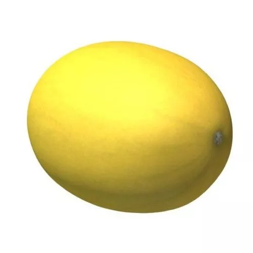 Fruit Yellow Color 3d model Fruit Yellow Color 3d model