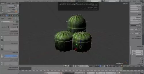 Cactus Lowpoly 3d model Cactus Lowpoly 3d model