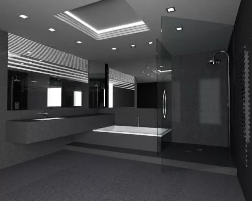 Bath Scene 3d model Bath Scene 3d model