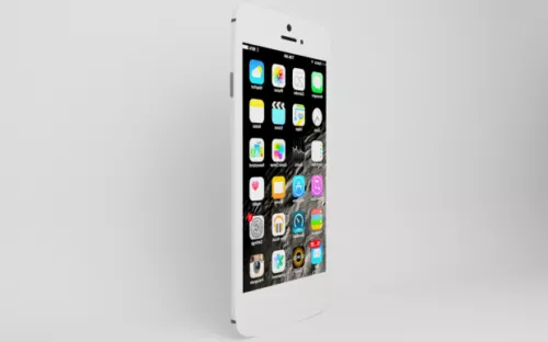 Blackberry Qwerty Phone 3d model
