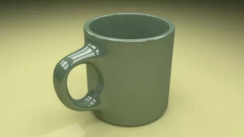 Infinite Beer Mug 3d model