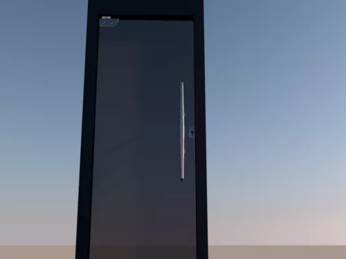 Glass Door V2 3d model Glass Door V2 3d model