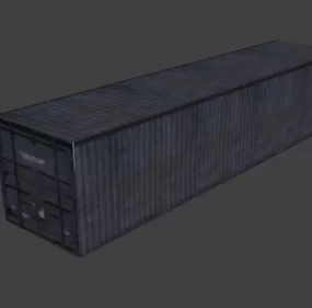 Rusty Container 3d model