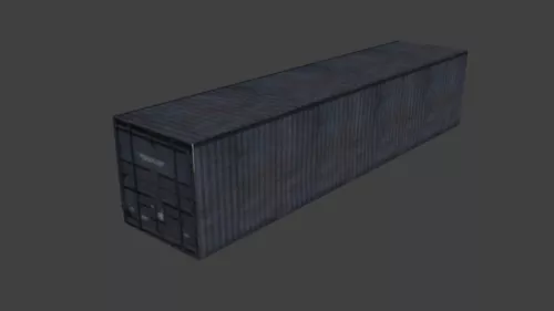 Rustic Container 3d model