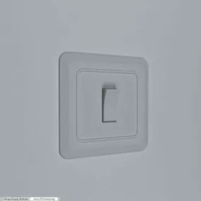 White Light Switch 3d model
