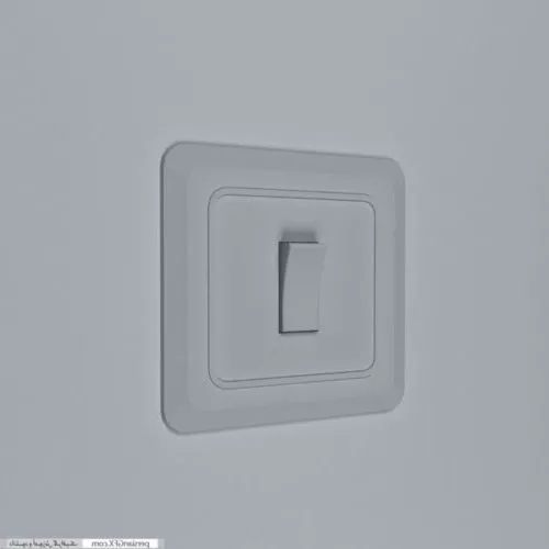 Switch Fontini Brass Wood Material 3d model