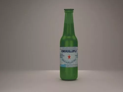 Cola Drink Bottle 3d model