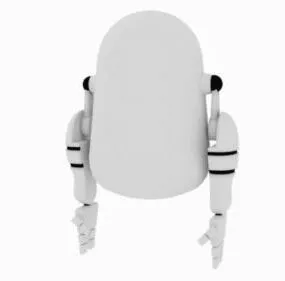 Robot With Arms 3d model