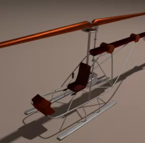 Frame Helicopter Helicopter 3d model