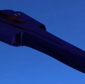 Spaceship Basic Design 3d model