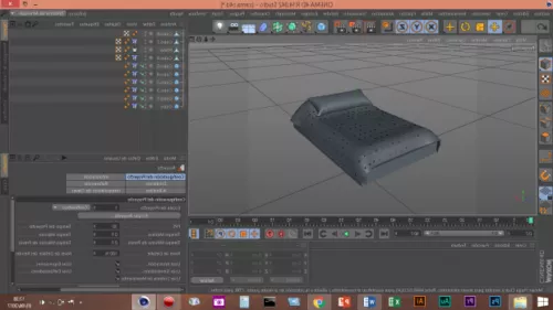 Single Bed With Blanket 3d model Single Bed With Blanket 3d model