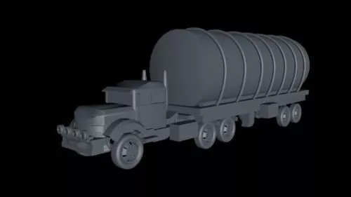 M61a5 Battle Tank 3d model