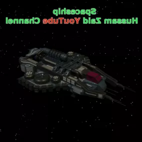 Alien Spaceship V1 3d model