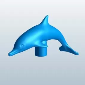 Dolphin Animal Lowpoly 3d model