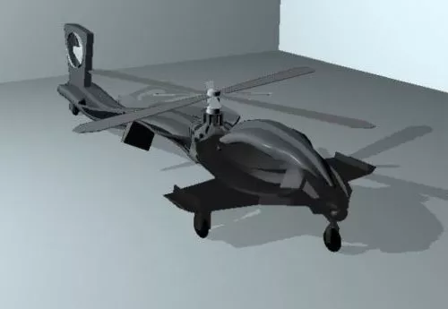 Skycrane Utilities Helicopter 3d model