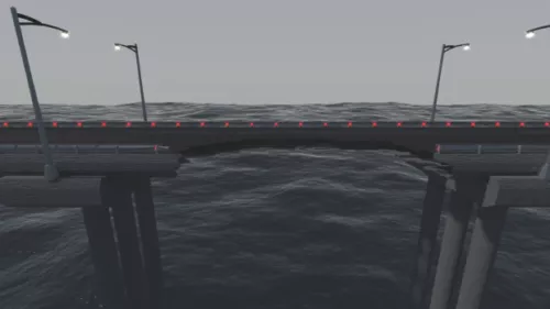 Common Bridge Design 3d model Common Bridge Design 3d model